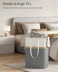 Best Sale SONGMICS Lot de 50 cintres en plastique 41,7 cm pour placard noir d'encre