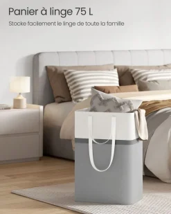 Best Sale SONGMICS Lot de 50 cintres en plastique 41,7 cm pour placard noir d'encre