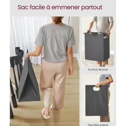 Best SONGMICS Lot de 50 Cintres en Velours avec Encoches