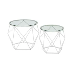 Cheap SONGMICS Lot de 2 tables de chevet lumière 3 couleurs 35 x 40 x 18 cm noir boisé