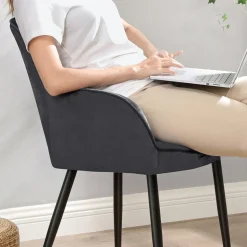 Hot SONGMICS Lot de 2 tabourets de bar en rotin pe boho marron café