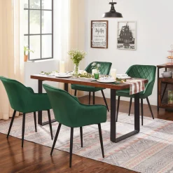 Hot SONGMICS Lot de 2 tabourets de bar en rotin pe boho marron café