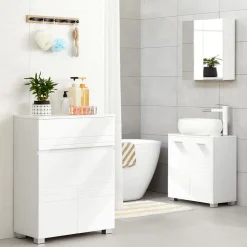 Hot SONGMICS Mallette à maquillage rose gold Rouge