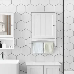 New SONGMICS Mallette de maquillage croco noir Blanc