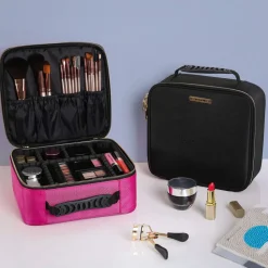 Store SONGMICS Mallette de maquillage M noir