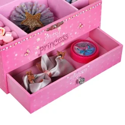 Discount SONGMICS Mallette de maquillage noir Blanc