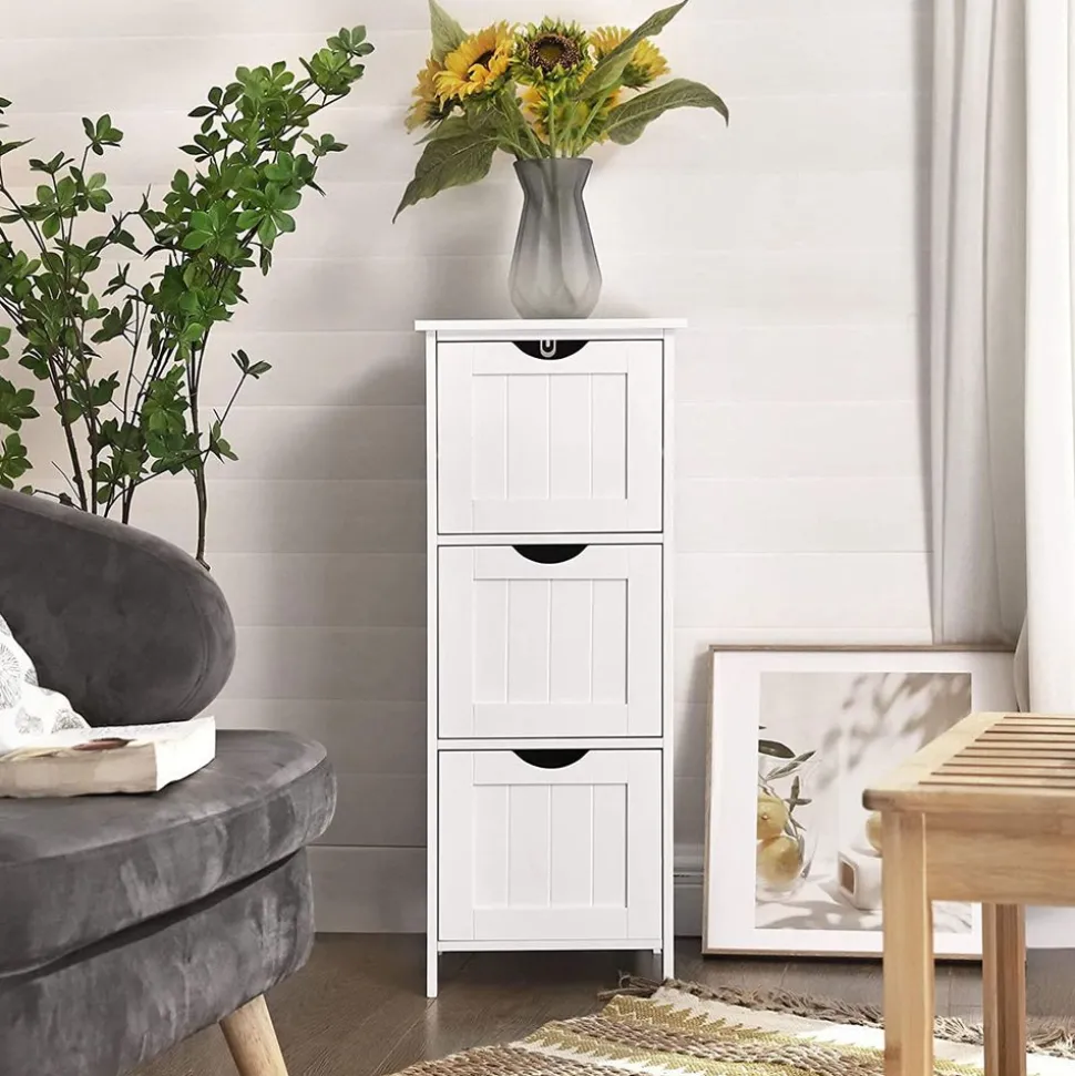 Store SONGMICS Mallette de maquillage rose argent