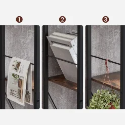 Best Sale SONGMICS Mallette de maquillage violet