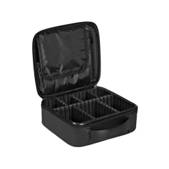 Clearance SONGMICS Mallette make-up voyage noir Blanc