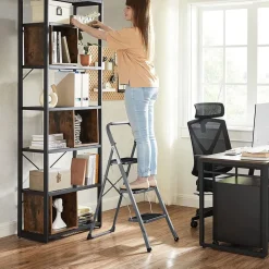 Sale SONGMICS Marche-pieds pliable Gris