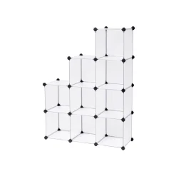 Best Sale SONGMICS Meuble 9 casiers blanc