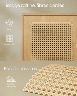 Sale SONGMICS Meuble à chaussures à 3 niveaux 35 x 80 x 70 cm gris ardoise