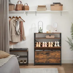 Cheap SONGMICS Meuble à chaussures 2 abattants