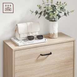 Cheap SONGMICS Meuble à chaussures 3 cases