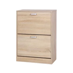 Cheap SONGMICS Meuble à chaussures 2 casiers