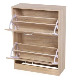 Cheap SONGMICS Meuble à chaussures 2 casiers