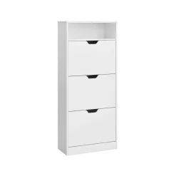 Best Sale SONGMICS Meuble à chaussures 3 portes battantes marron rustique