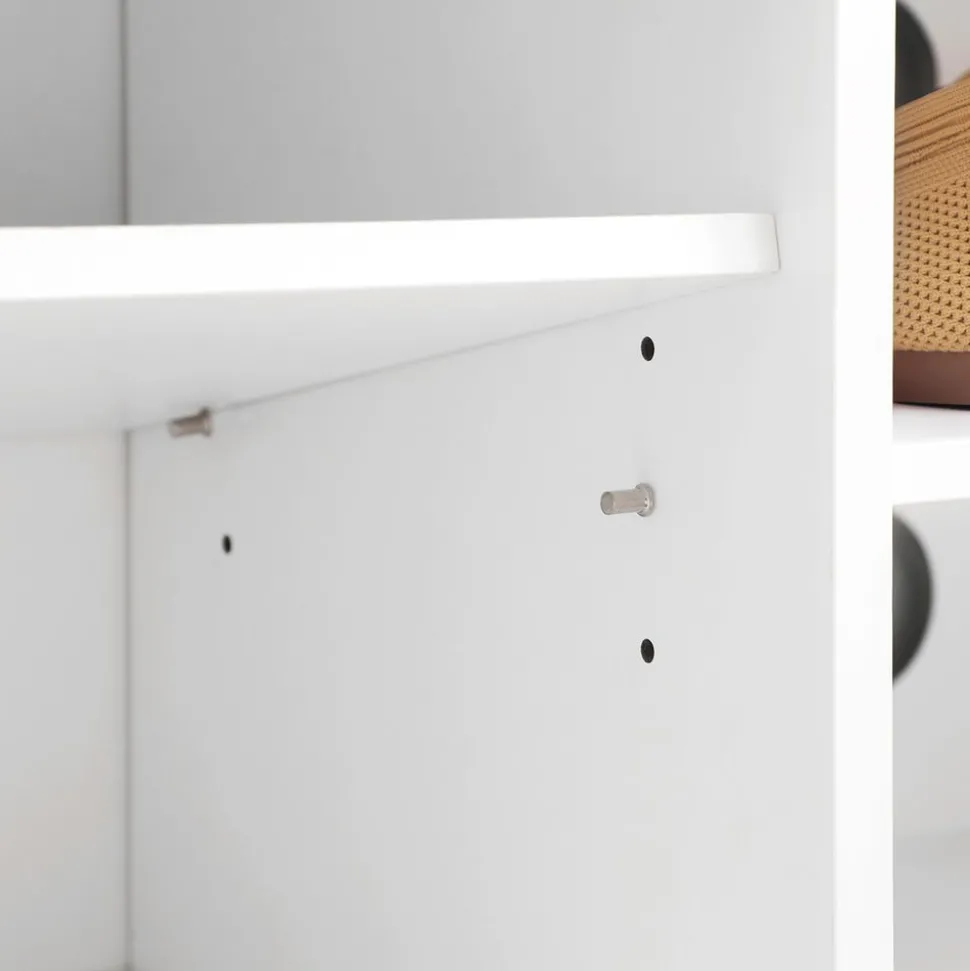 Outlet SONGMICS Meuble à chaussures Blanc