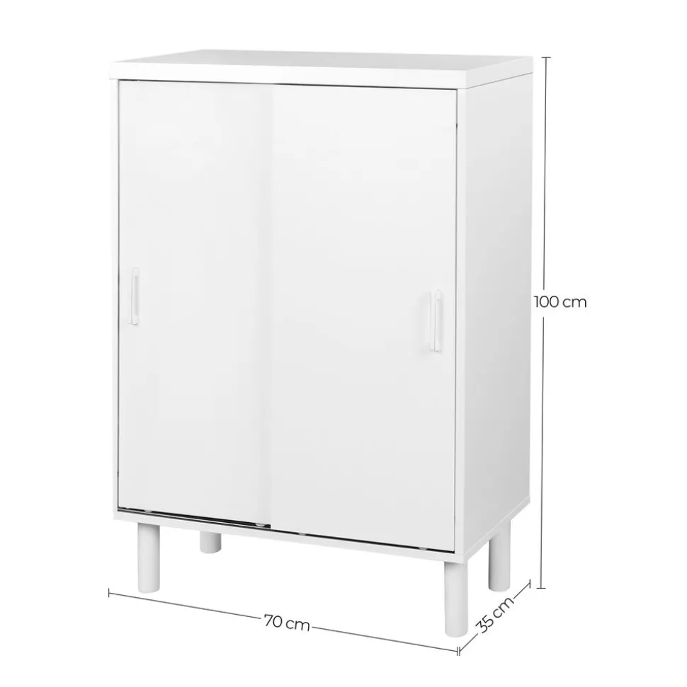 Outlet SONGMICS Meuble à chaussures Blanc