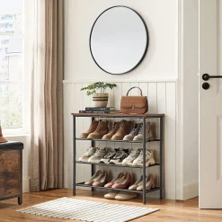 Best Sale SONGMICS Meuble à chaussures tissu Blanc