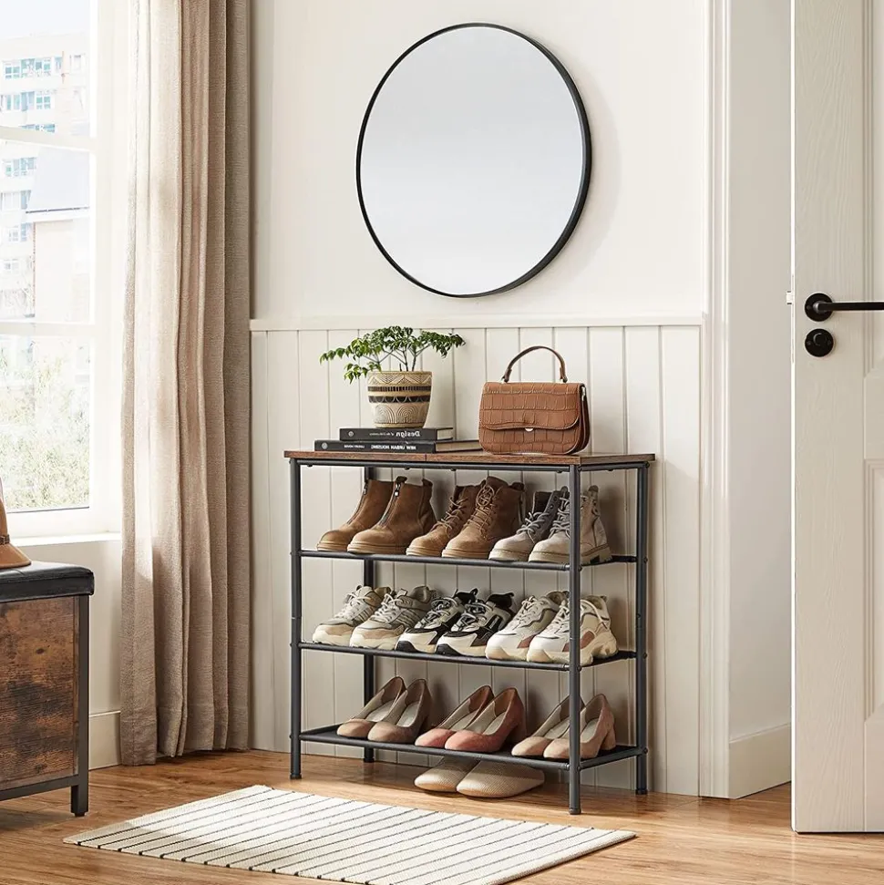 Best Sale SONGMICS Meuble à chaussures tissu Blanc