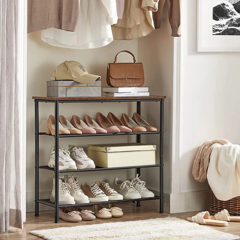 Best Sale SONGMICS Meuble à chaussures tissu Blanc