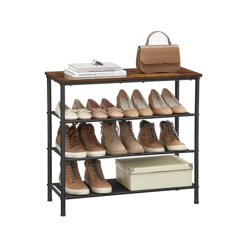 Best Sale SONGMICS Meuble à chaussures tissu Blanc