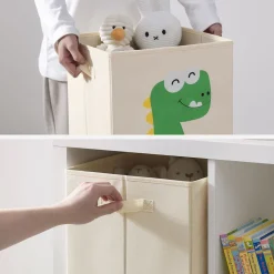 New SONGMICS Meuble à jouets ４ niveaux Rose