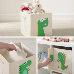 New SONGMICS Meuble à jouets ４ niveaux Rose