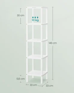 Shop SONGMICS Meuble à jouets Blanc