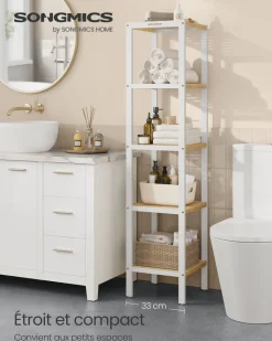 Shop SONGMICS Meuble à jouets Blanc