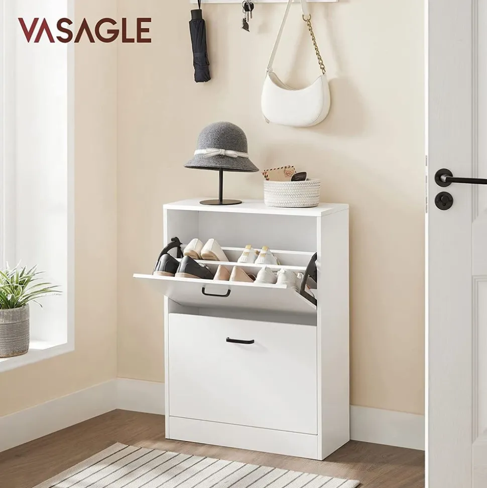 Outlet SONGMICS Meuble a chaussures rustique