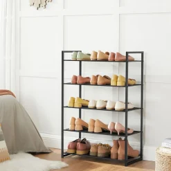 Flash Sale SONGMICS Meuble chaussures 5 niveaux Blanc