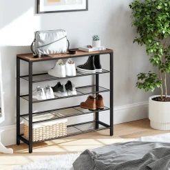 Cheap SONGMICS Meuble chaussures grège