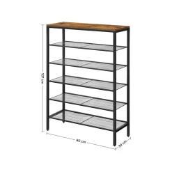 Best Sale SONGMICS Meuble chaussures industriel Blanc