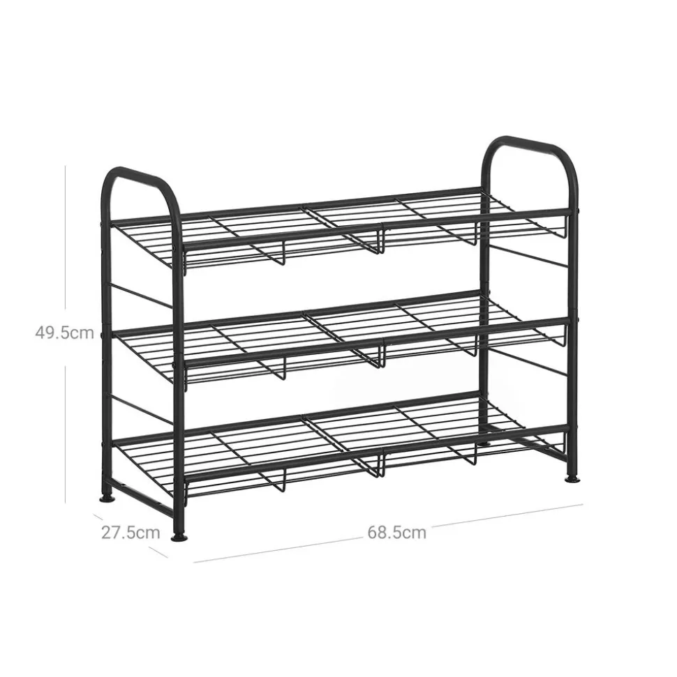 Online SONGMICS Meuble chaussures Noir