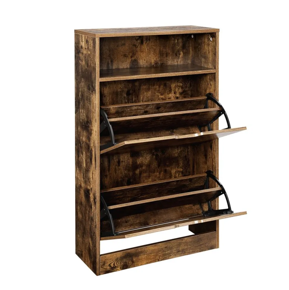 Discount SONGMICS Meuble chaussures rustique