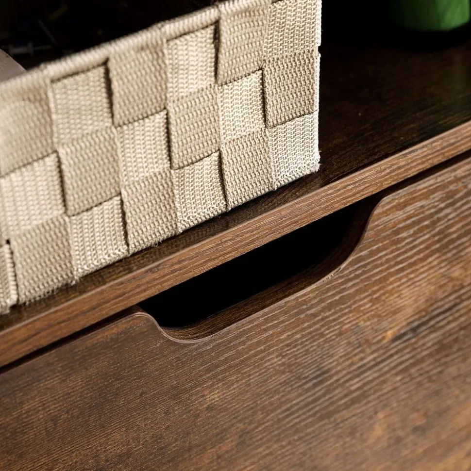 Discount SONGMICS Meuble chaussures rustique