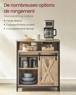 Best SONGMICS Meuble de Rangement