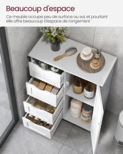 Online SONGMICS Meuble de Rangement 3 Niveaux