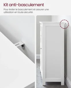 Online SONGMICS Meuble de Rangement 3 Niveaux