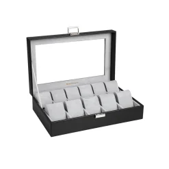 Outlet SONGMICS Meuble de rangement 5 niveaux noir boisé et noir