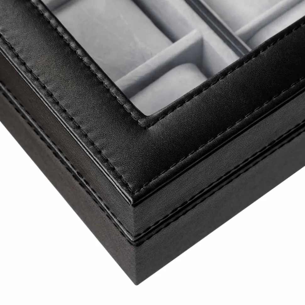 Outlet SONGMICS Meuble de rangement 5 niveaux noir boisé et noir