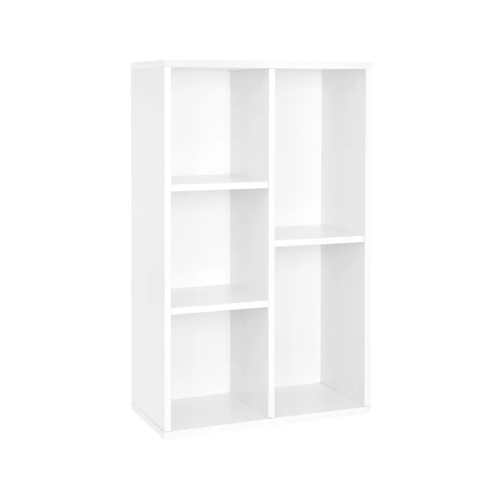 New SONGMICS Meuble de rangement haut Blanc