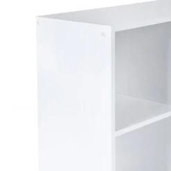 New SONGMICS Meuble de rangement haut Blanc