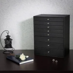 Sale SONGMICS Meuble de rangement rustique Blanc