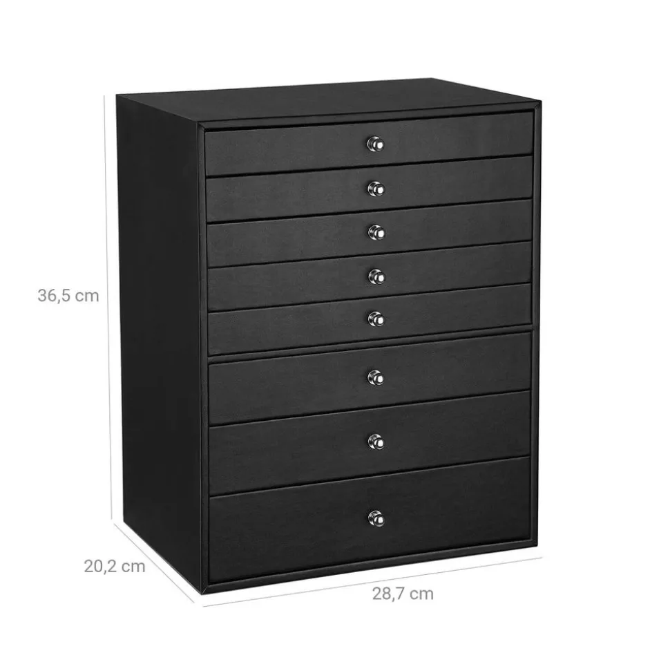 Sale SONGMICS Meuble de rangement rustique Blanc