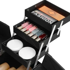 Sale SONGMICS Meuble de salle de bain 3 portes miroir blanc nuage