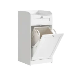 Cheap SONGMICS Meuble de salle de bain 30 x 60 x 100 cm blanc nuage