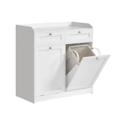 Cheap SONGMICS Meuble de salle de bain 30 x 60 x 100 cm blanc nuage